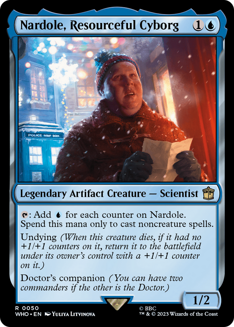 Nardole, Resourceful Cyborg (WHO-050) - Doctor Who [Rare]