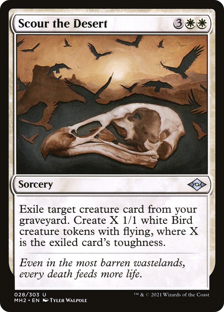 Scour the Desert (MH2-028) - Modern Horizons 2 [Uncommon]