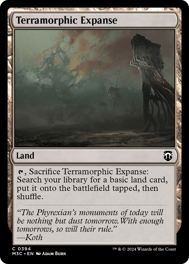 Terramorphic Expanse (M3C-394) - Modern Horizons 3 Commander [Common]