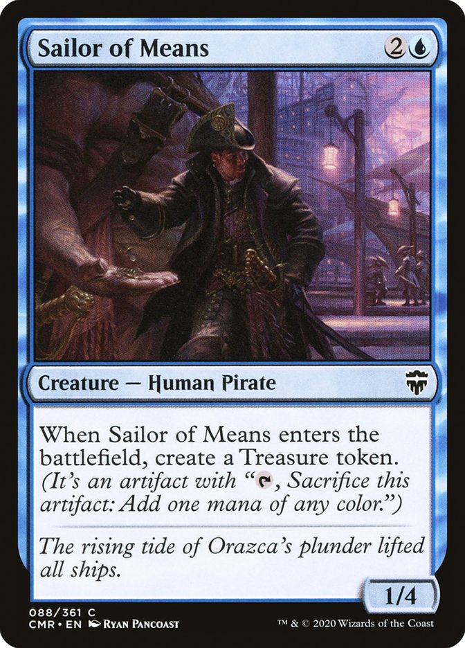 Sailor of Means (CMR-088) - Commander Legends [Common]
