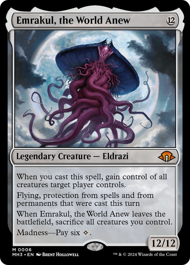 Emrakul, the World Anew (MH3-006) - Modern Horizons 3 Foil [Mythic]