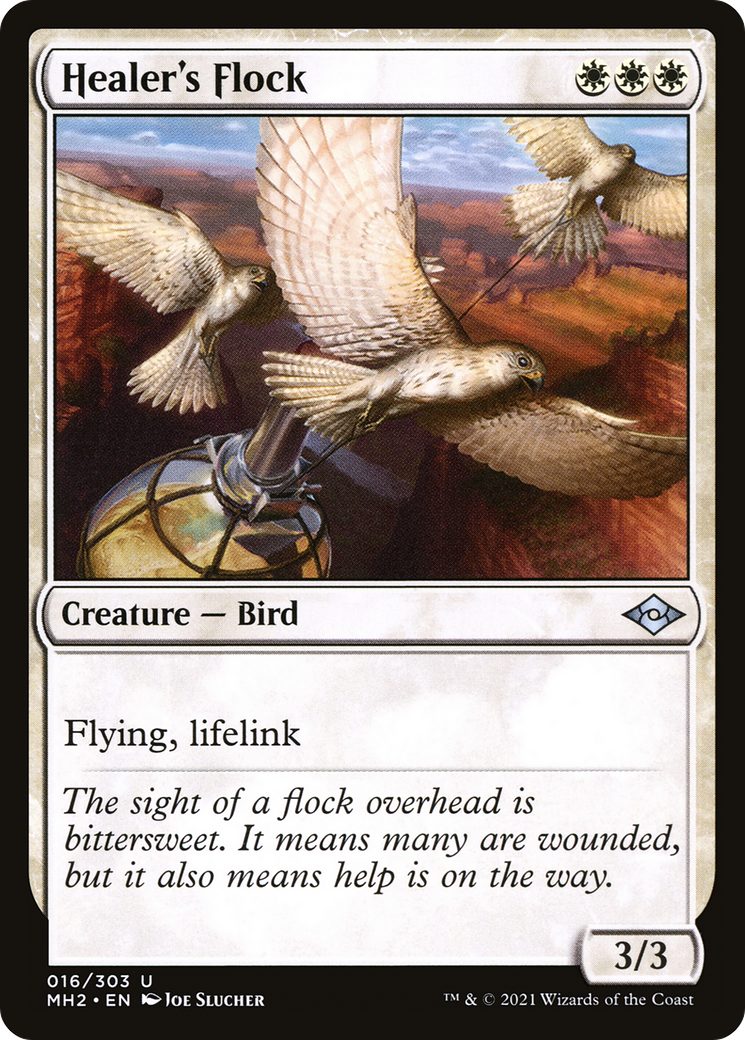 Healer's Flock (MH2-016) - Modern Horizons 2 Foil [Uncommon]