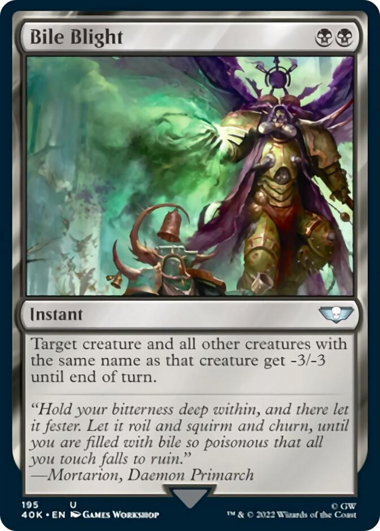 Bile Blight (40K-195) - Warhammer 40,000 Commander [Uncommon]
