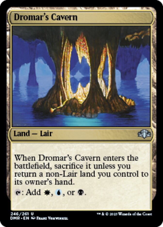 Dromar's Cavern (DMR-246) - Dominaria Remastered [Uncommon]
