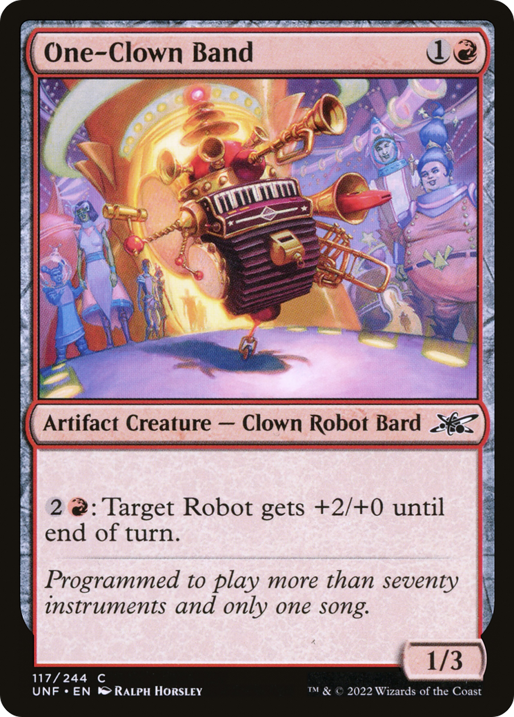 One-Clown Band (UNF-117) - Unfinity Foil [Common]