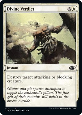 Divine Verdict (J22-177) - Jumpstart 2022 [Common]