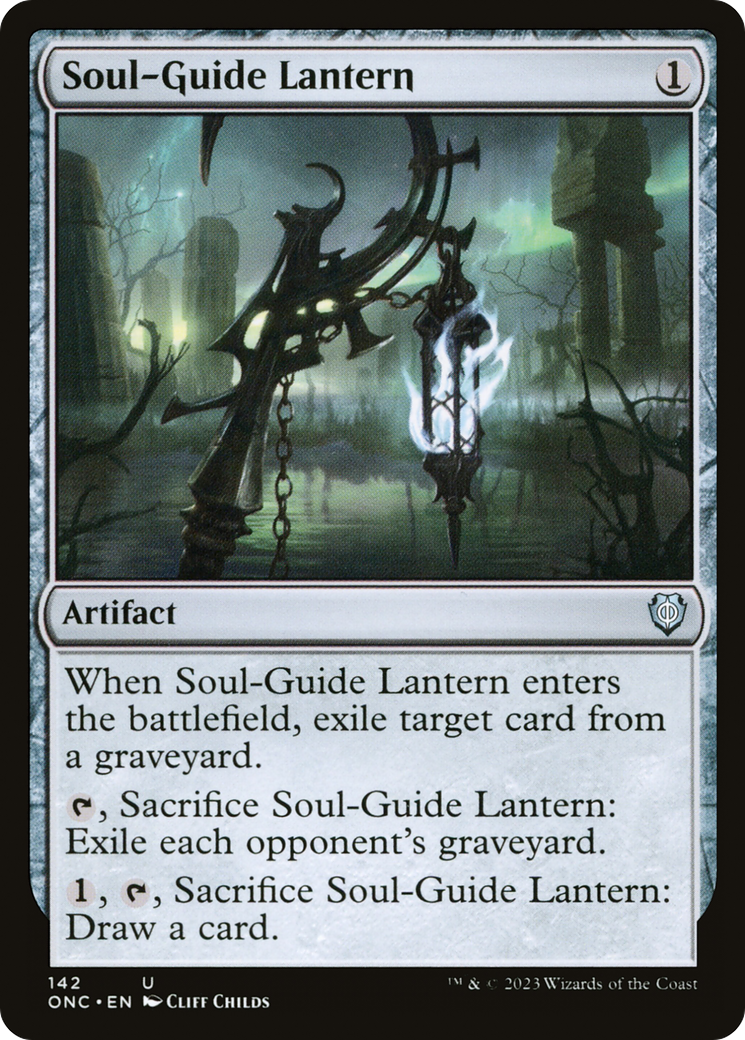 Soul-Guide Lantern (ONC-142) - Phyrexia: All Will Be One Commander [Uncommon]