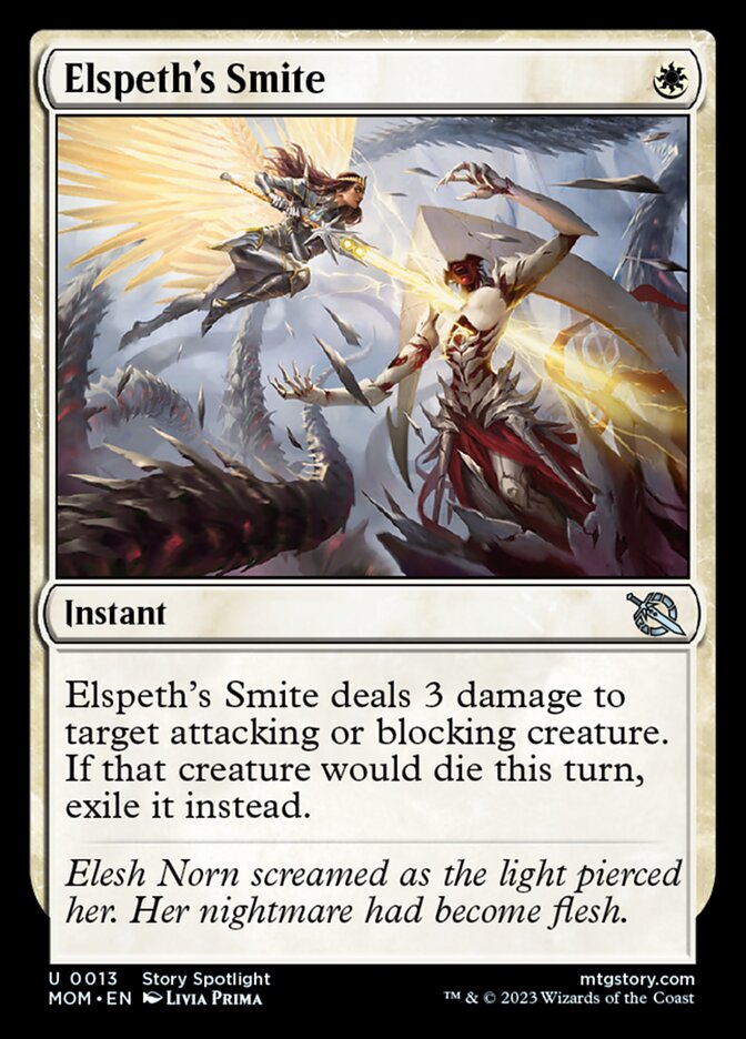Elspeth's Smite (MOM-013) - March of the Machine [Uncommon]