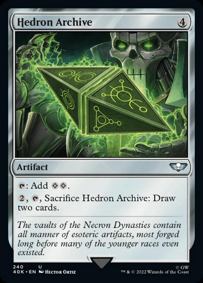 Hedron Archive (40K-240) - Warhammer 40,000 Commander [Uncommon]