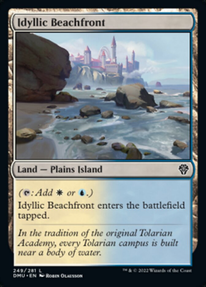 Idyllic Beachfront (DMU-249) - Dominaria United [Common]