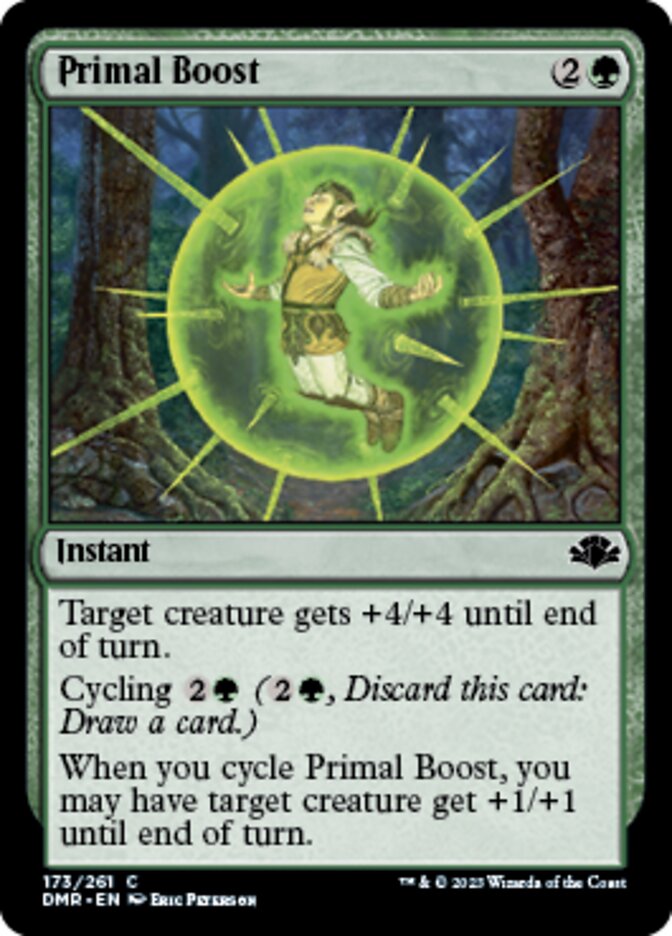 Primal Boost (DMR-173) - Dominaria Remastered [Common]