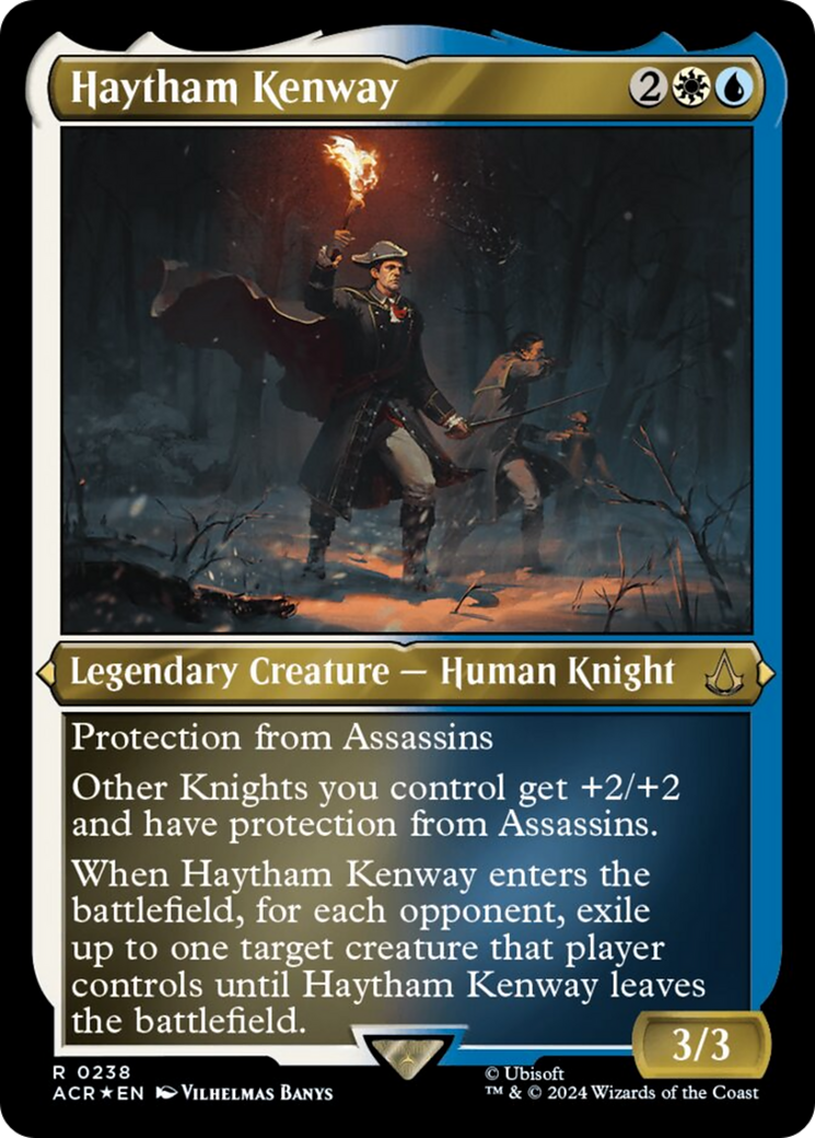 Haytham Kenway (ACR-238) - Assassin's Creed Etched Foil [Rare]