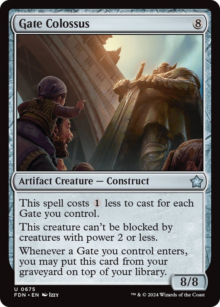 Gate Colossus (FDN-675) - Foundations [Uncommon]