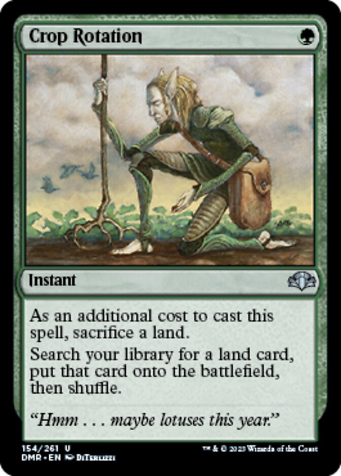 Crop Rotation (DMR-154) - Dominaria Remastered [Uncommon]