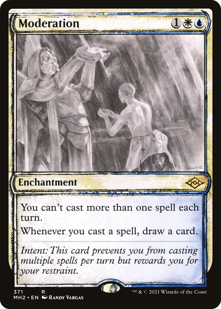 Moderation (MH2-371) - Modern Horizons 2: (Showcase) [Rare] – Board ...