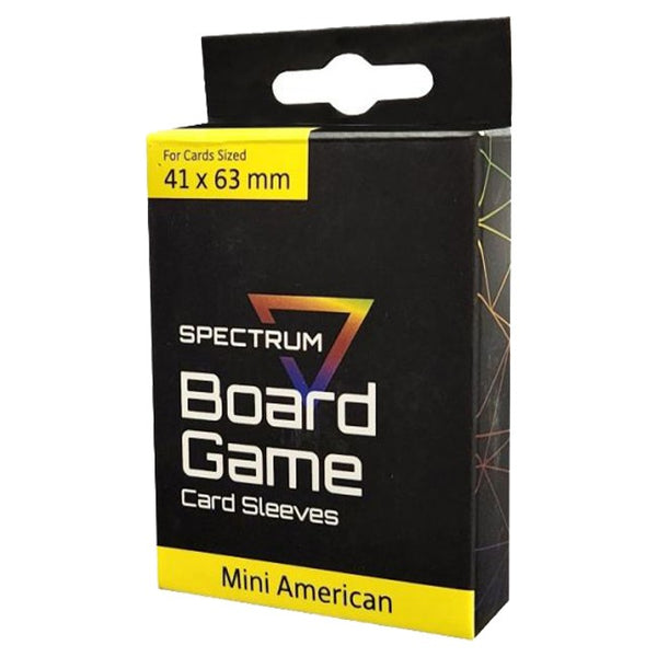 Spectrum: Board Game Card Sleeves - Mini American Sized (50ct)
