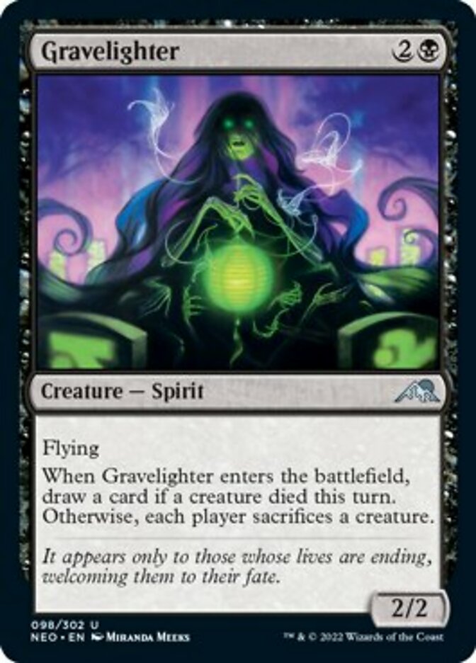 Gravelighter (NEO-098) - Kamigawa: Neon Dynasty [Uncommon]