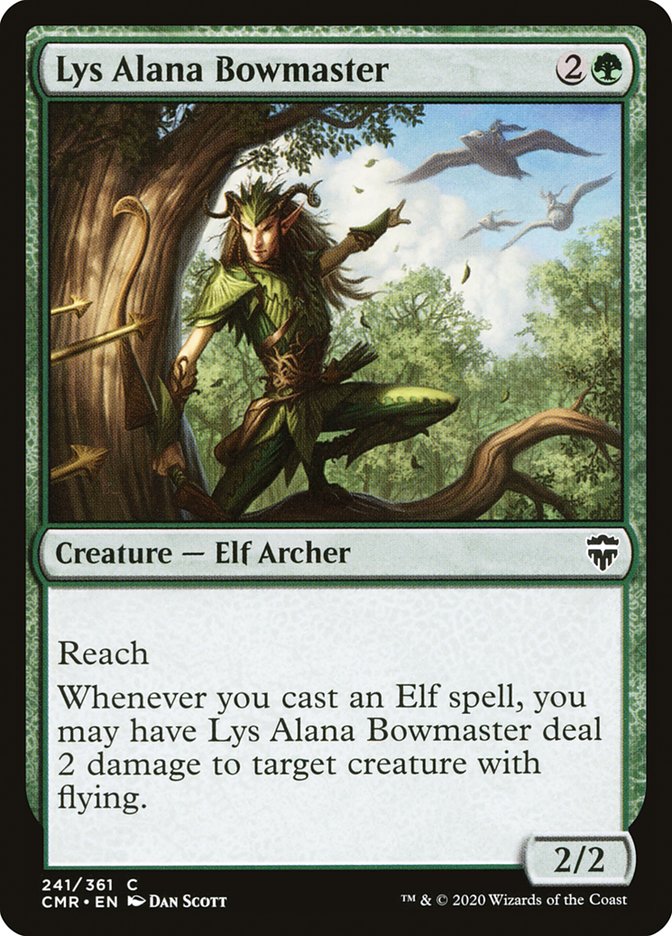 Lys Alana Bowmaster (CMR-241) - Commander Legends [Common]