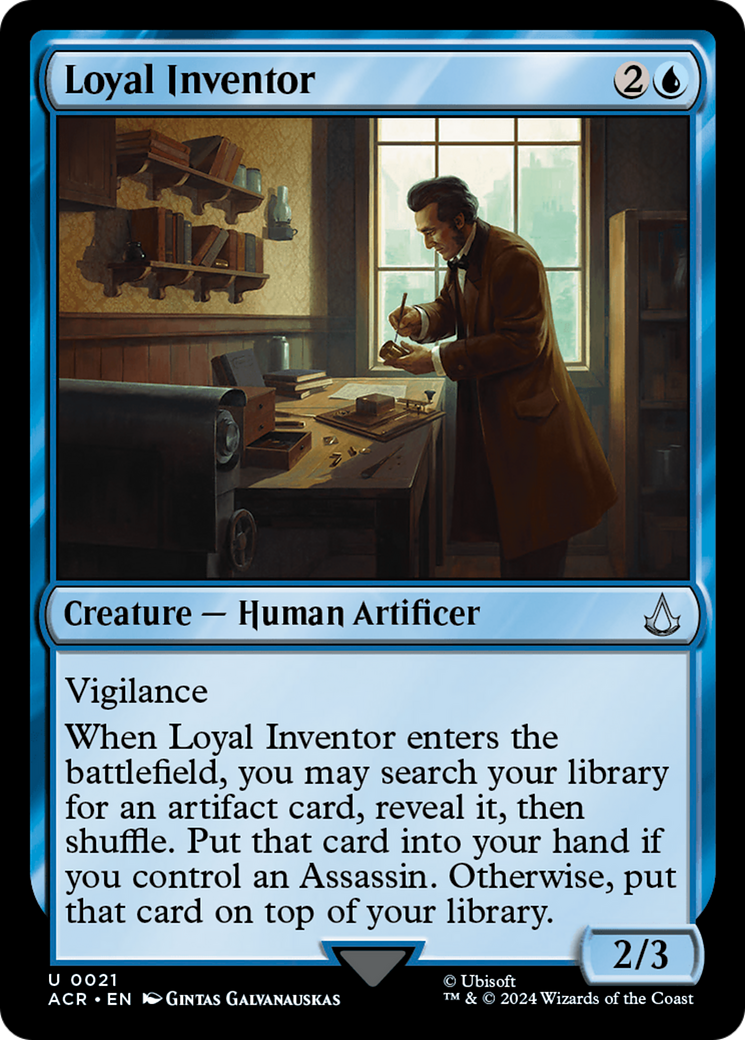 Loyal Inventor (ACR-021) - Assassin's Creed [Uncommon]