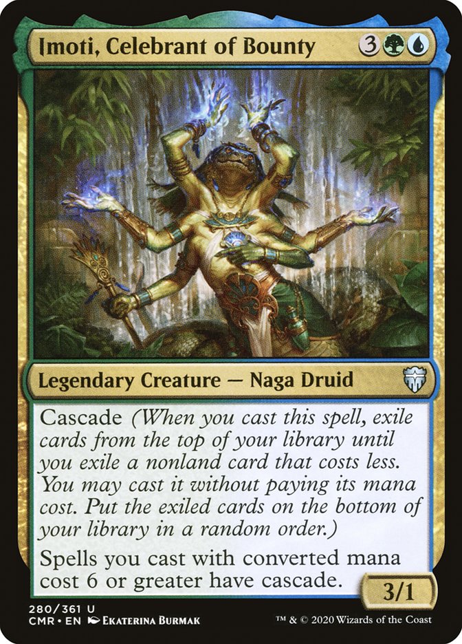 Imoti, Celebrant of Bounty (CMR-280) - Commander Legends [Uncommon]
