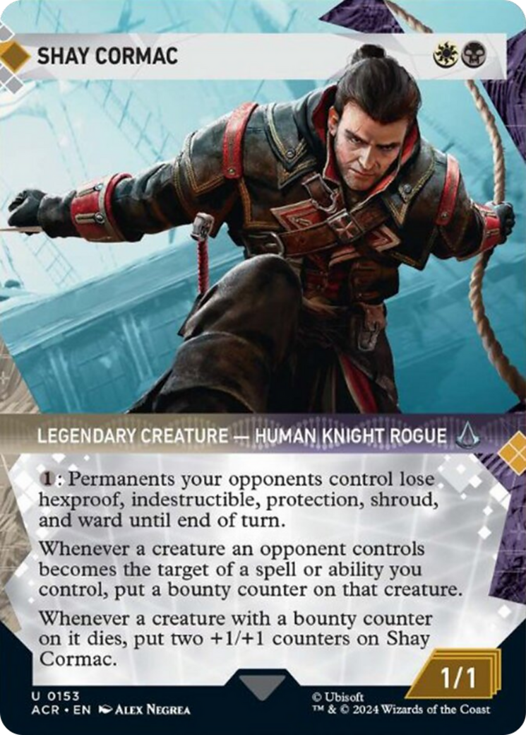 Shay Cormac (ACR-153) - Assassin's Creed: (Showcase) (Borderless) Foil [Uncommon]