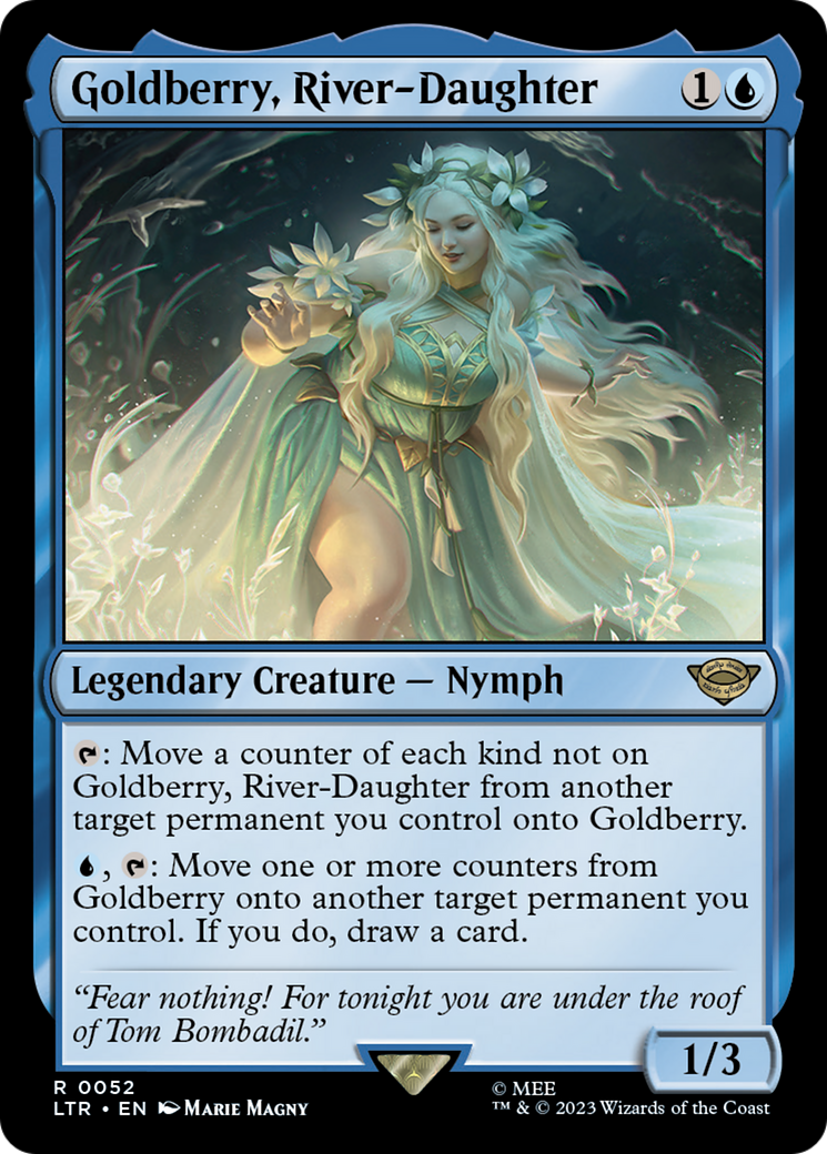 Goldberry, River-Daughter (LTR-052) - The Lord of the Rings: Tales of Middle-earth Foil [Rare]