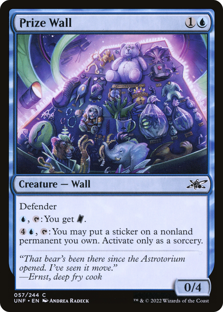 Prize Wall (UNF-057) - Unfinity Foil [Common]