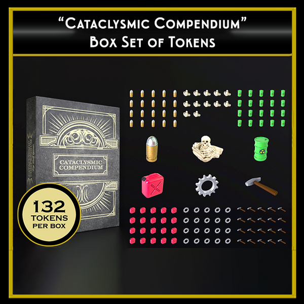 Top Shelf Gamer - Cataclysmic Compendium Token Book (set of 72)