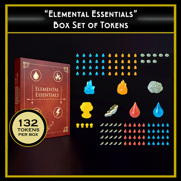Top Shelf Gamer - Elemental Essentials Token Book (set of 132)