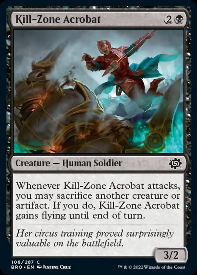 Kill-Zone Acrobat (BRO-106) - The Brothers' War [Common]
