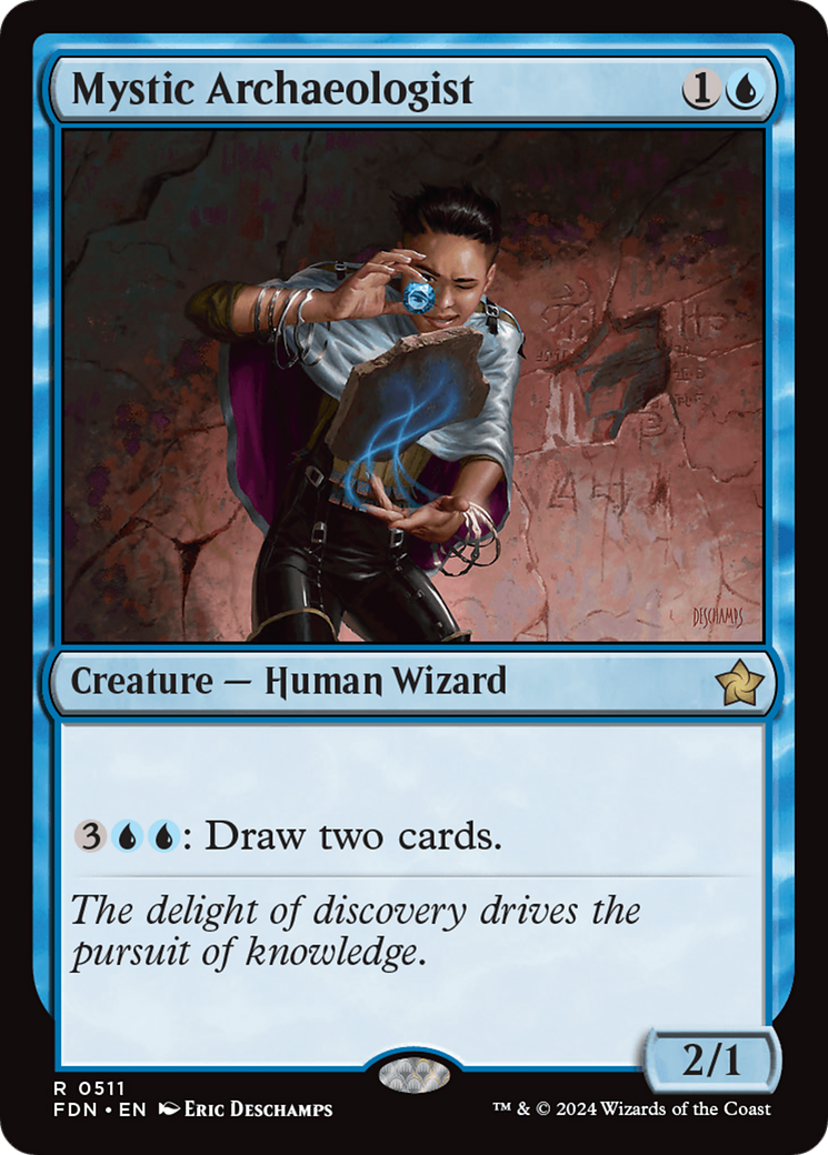 Mystic Archaeologist (FDN-511) - Foundations [Rare]