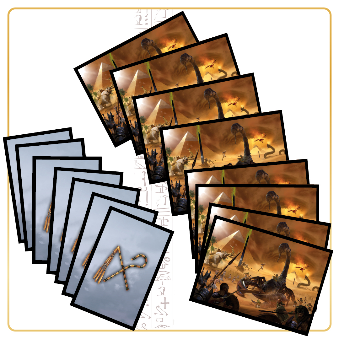 Kemet: Blood and Sand - Sleeves Game Up