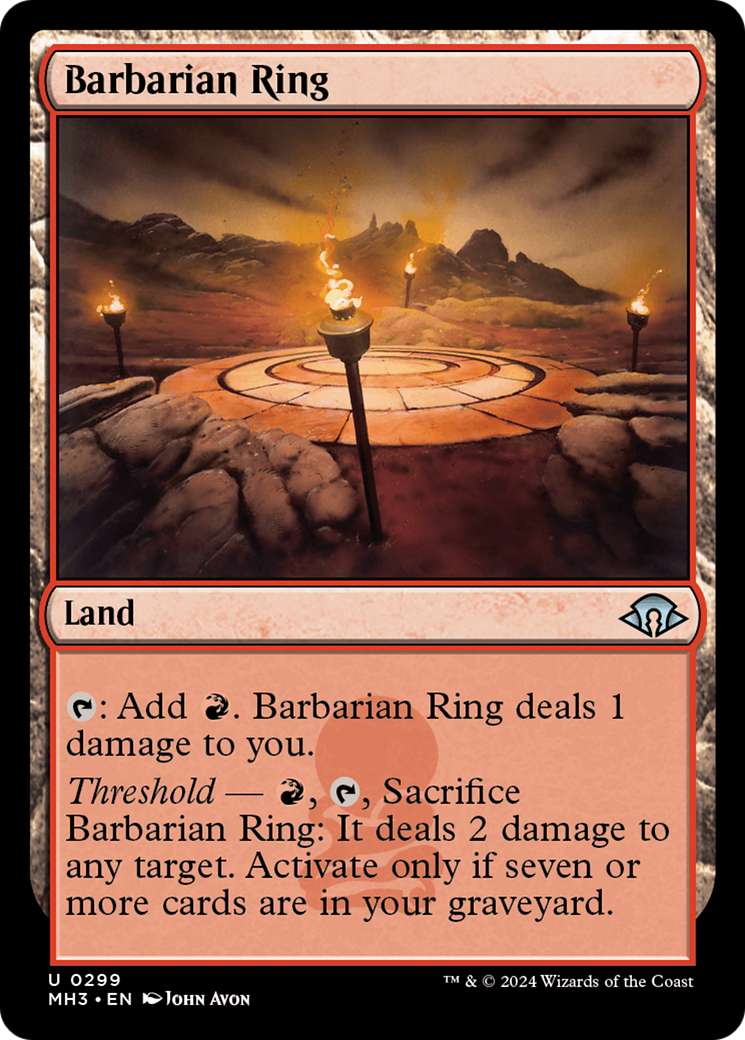 Barbarian Ring (MH3-299) - Modern Horizons 3 Foil [Uncommon]