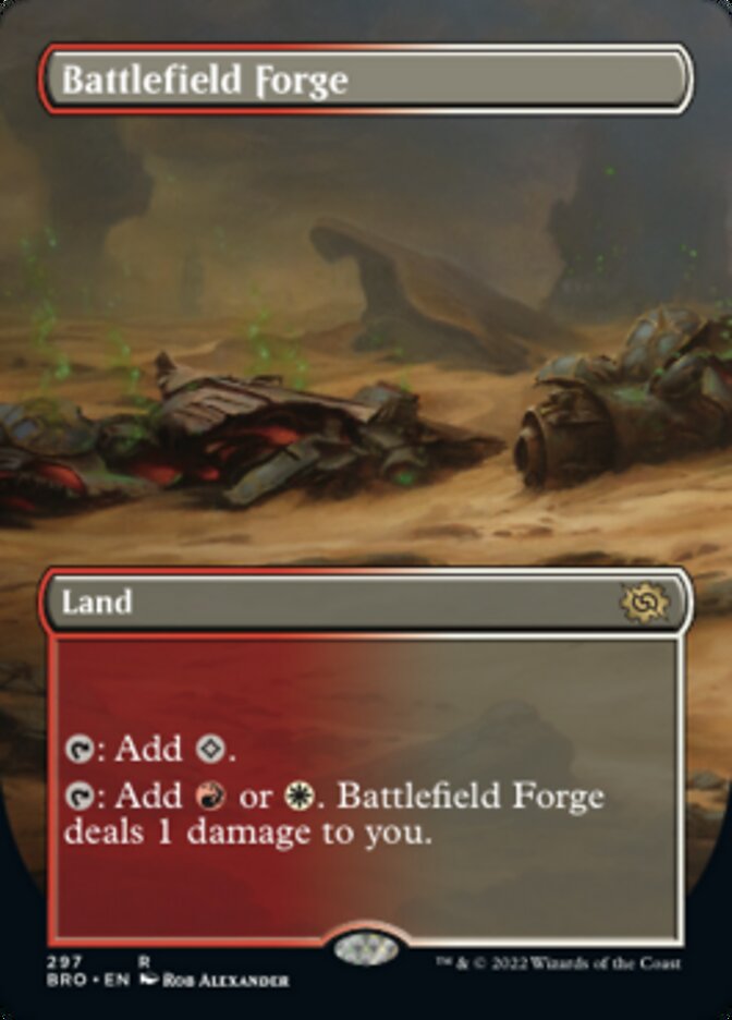Battlefield Forge (BRO-297) - The Brothers' War (Borderless) [Rare]
