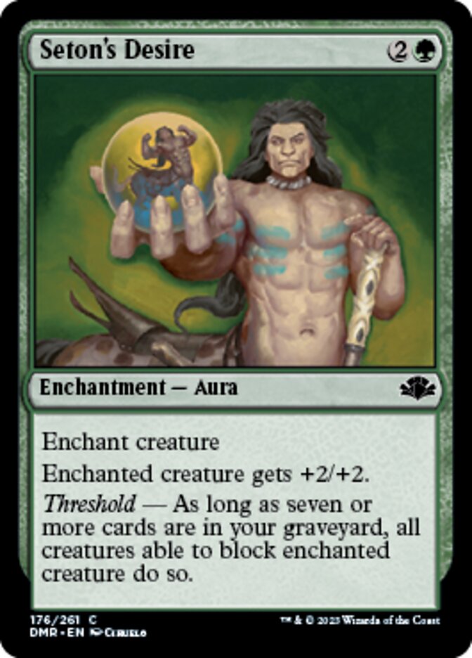 Seton's Desire (DMR-176) - Dominaria Remastered [Common]