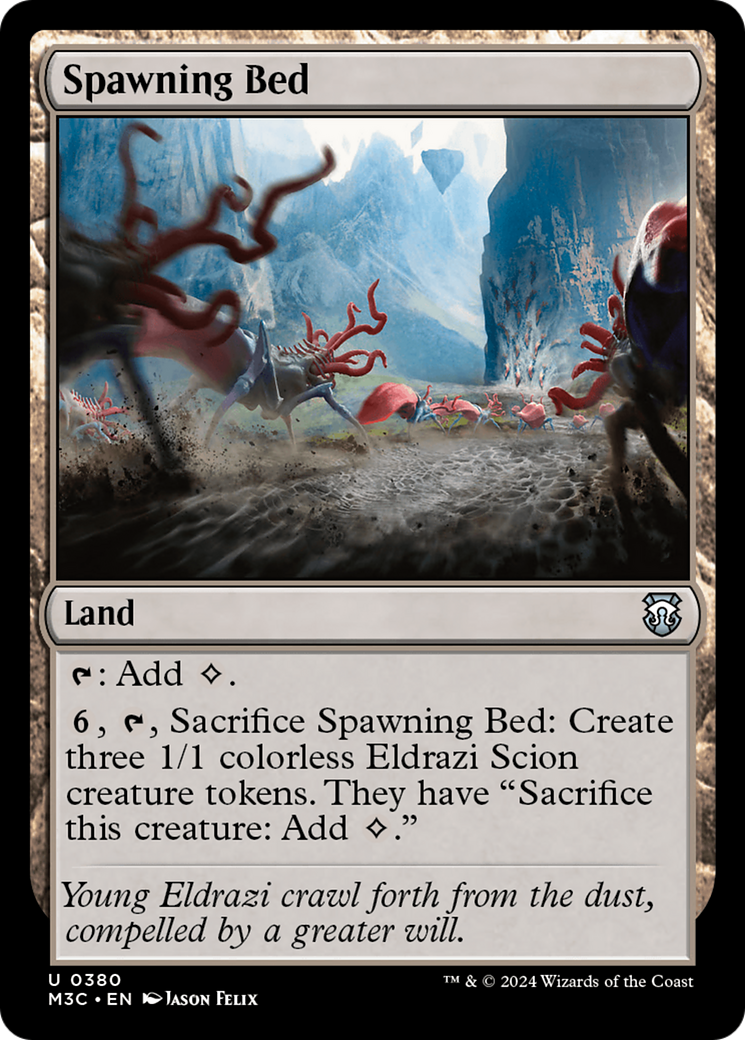 Spawning Bed (M3C-380) - Modern Horizons 3 Commander Foil [Uncommon]