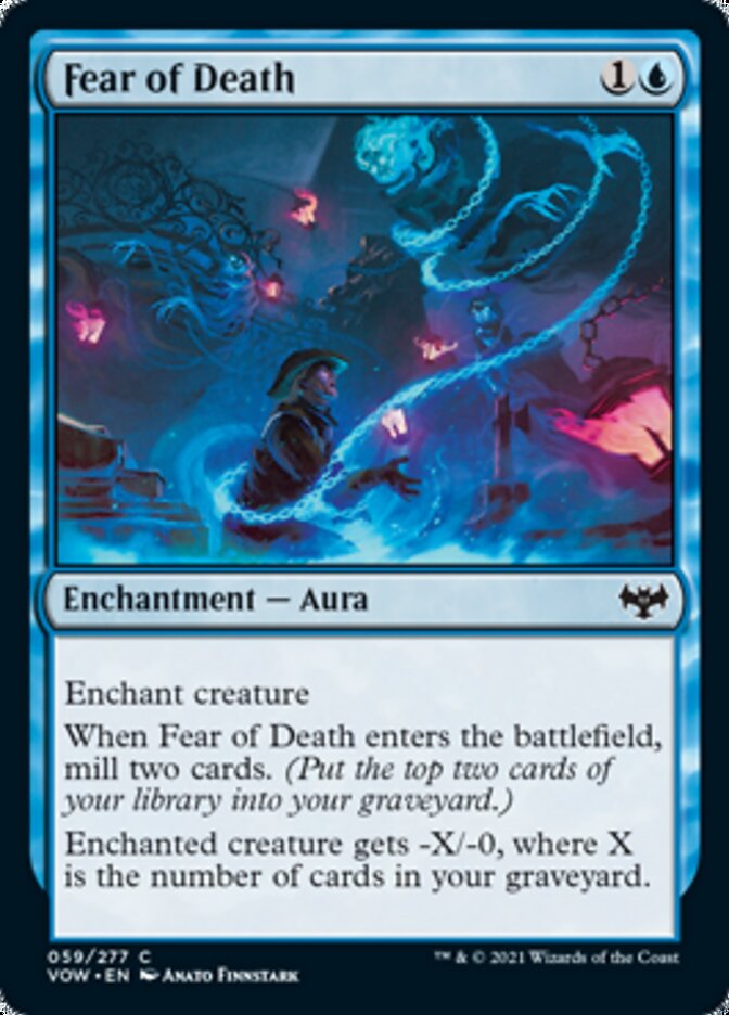 Fear of Death (VOW-059) - Innistrad: Crimson Vow [Common]