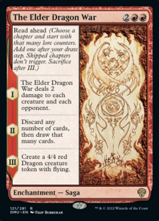 The Elder Dragon War (DMU-121) - Dominaria United [Rare]