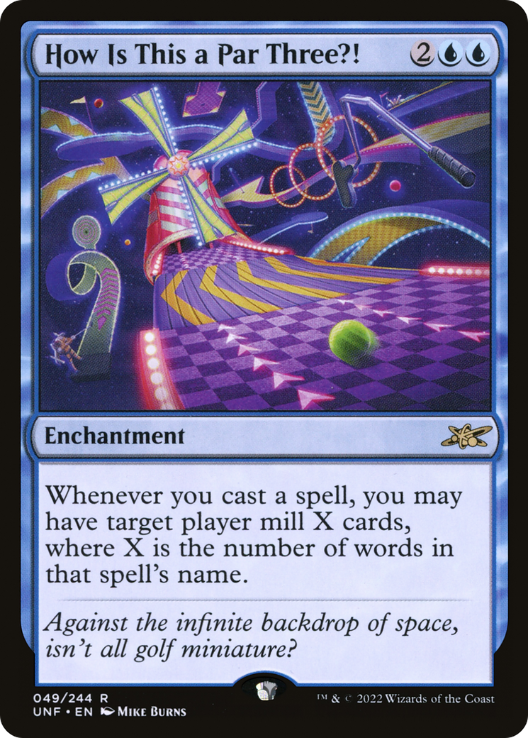 How Is This a Par Three?! (UNF-049) - Unfinity Foil [Rare]
