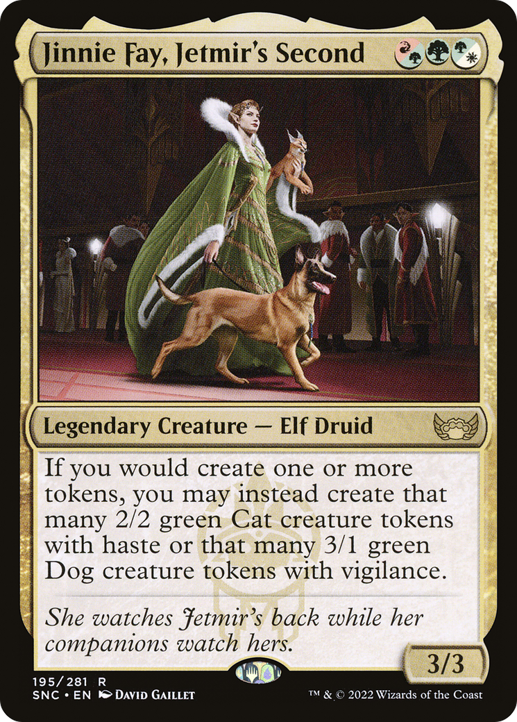 Jinnie Fay, Jetmir's Second (SNC-195) - Streets of New Capenna [Rare]