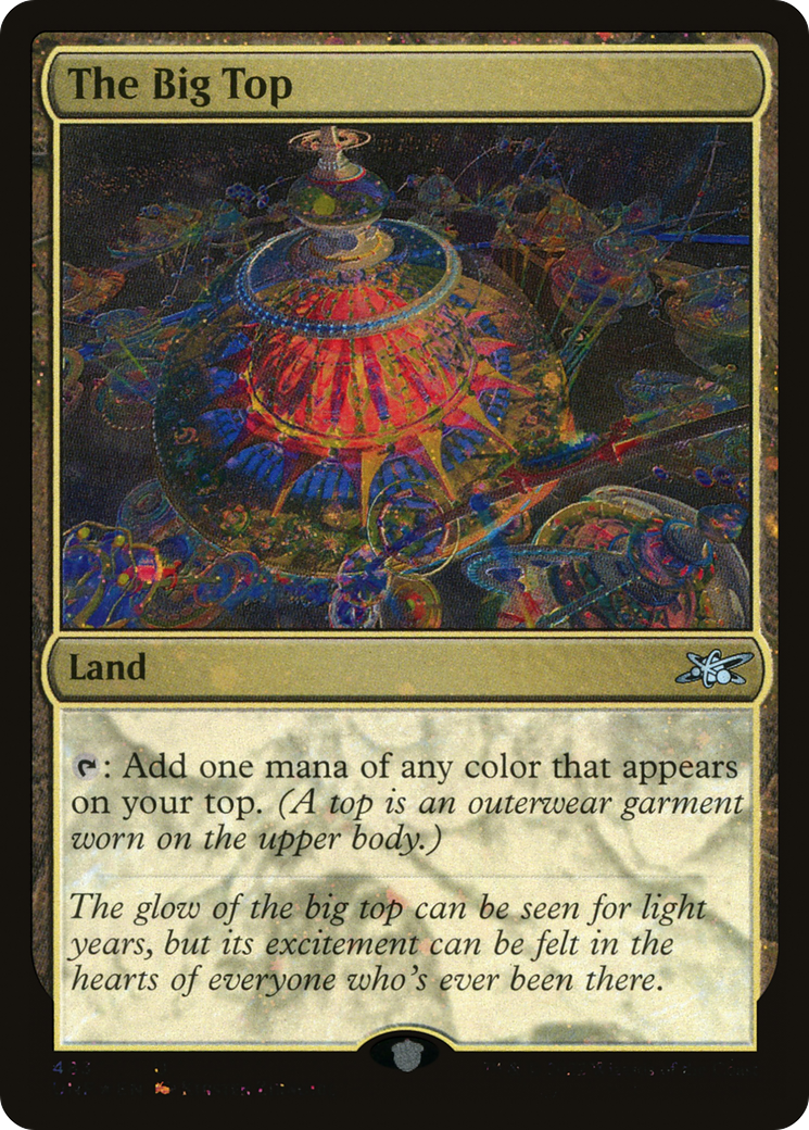 The Big Top (UNF-483) - Unfinity Galaxy Foil [Uncommon]