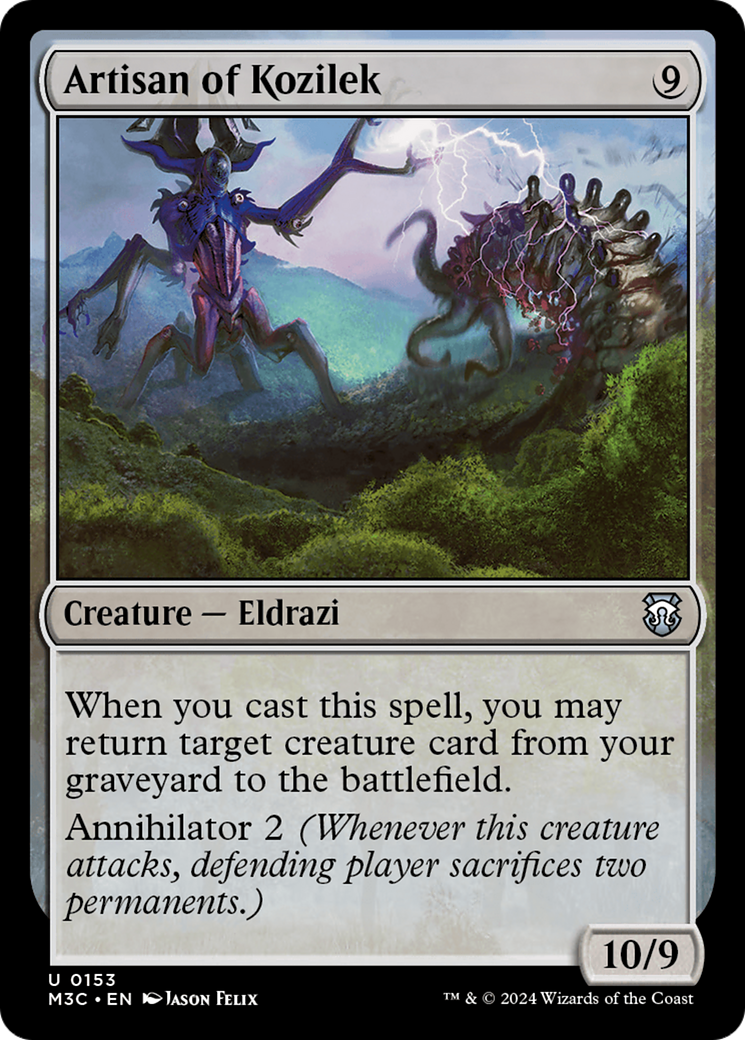 Artisan of Kozilek (M3C-153) - Modern Horizons 3 Commander Foil [Uncommon]