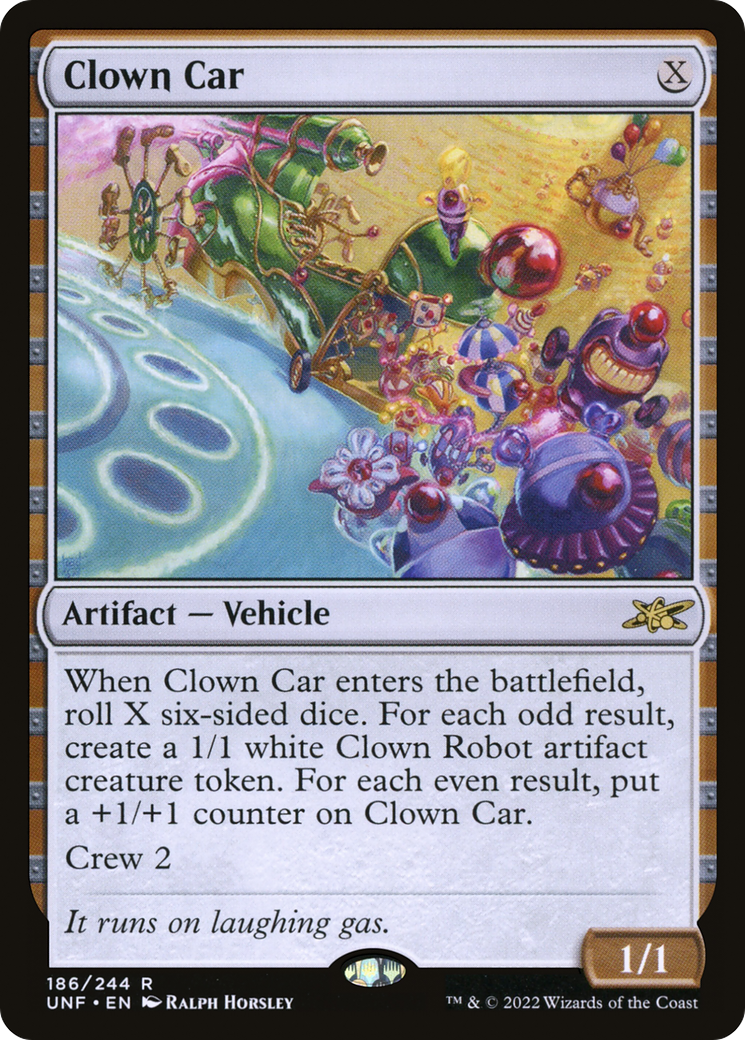 Clown Car (UNF-186) - Unfinity Foil [Rare]