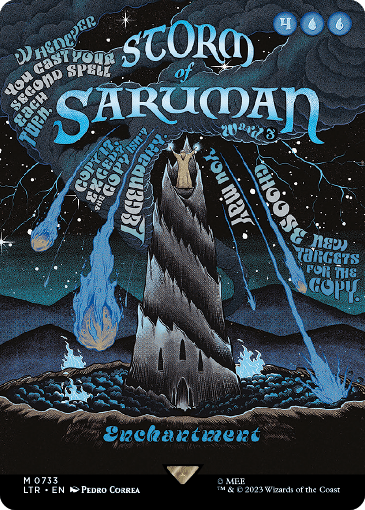 Storm of Saruman (LTR-733) - The Lord of the Rings: Tales of Middle-earth (Borderless) [Mythic]