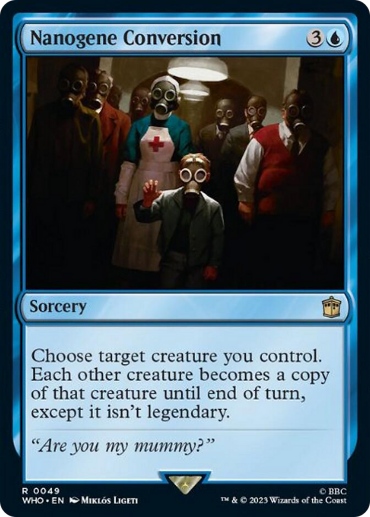 Nanogene Conversion (WHO-049) - Doctor Who [Rare]