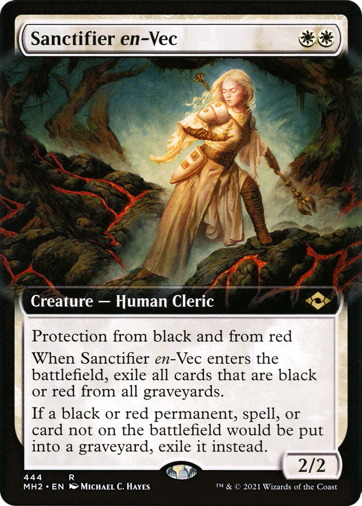 Sanctifier en-Vec (MH2-444) - Modern Horizons 2: (Extended Art) Foil [Rare]