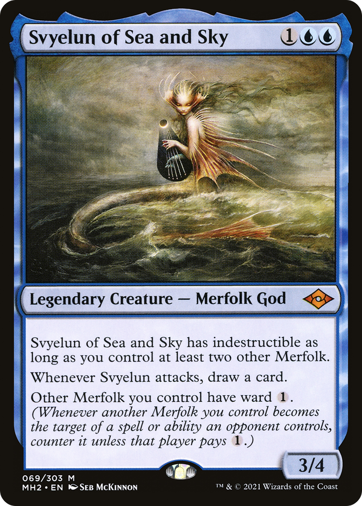 Svyelun of Sea and Sky (MH2-069) - Modern Horizons 2 [Mythic]