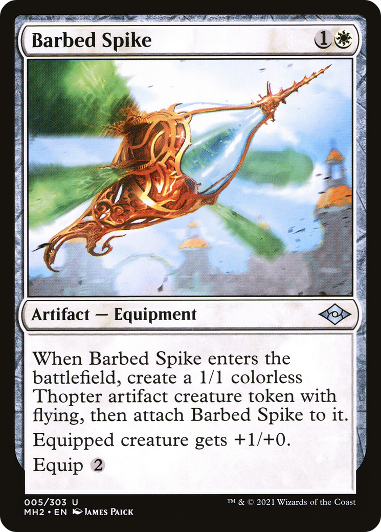 Barbed Spike (MH2-005) - Modern Horizons 2 [Uncommon]