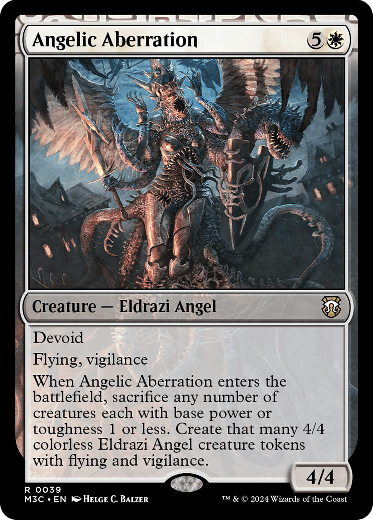 Angelic Aberration (M3C-039) - Modern Horizons 3 Commander [Rare]
