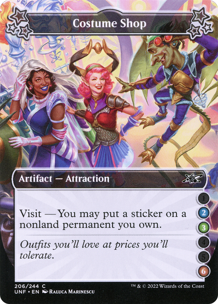 Costume Shop (UNF-206A) - Unfinity Foil [Common]